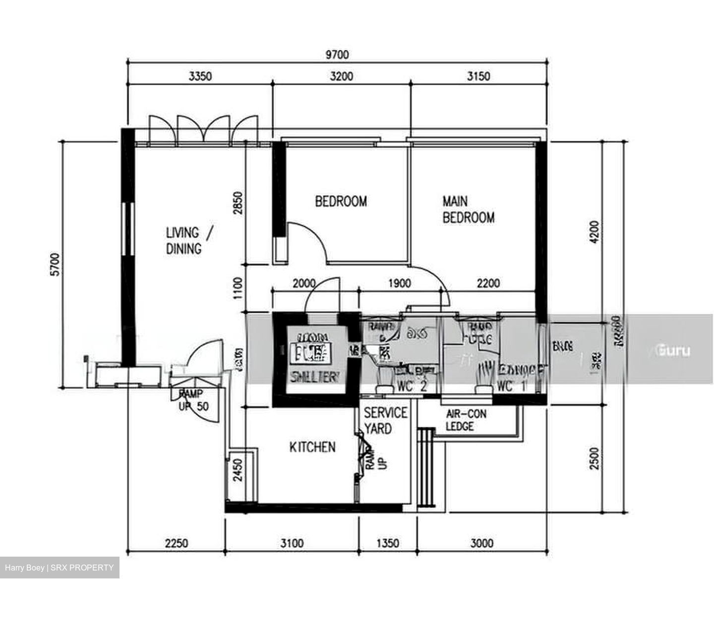 Blk 80C Telok Blangah Towers (Bukit Merah), HDB 3 Rooms #571387081